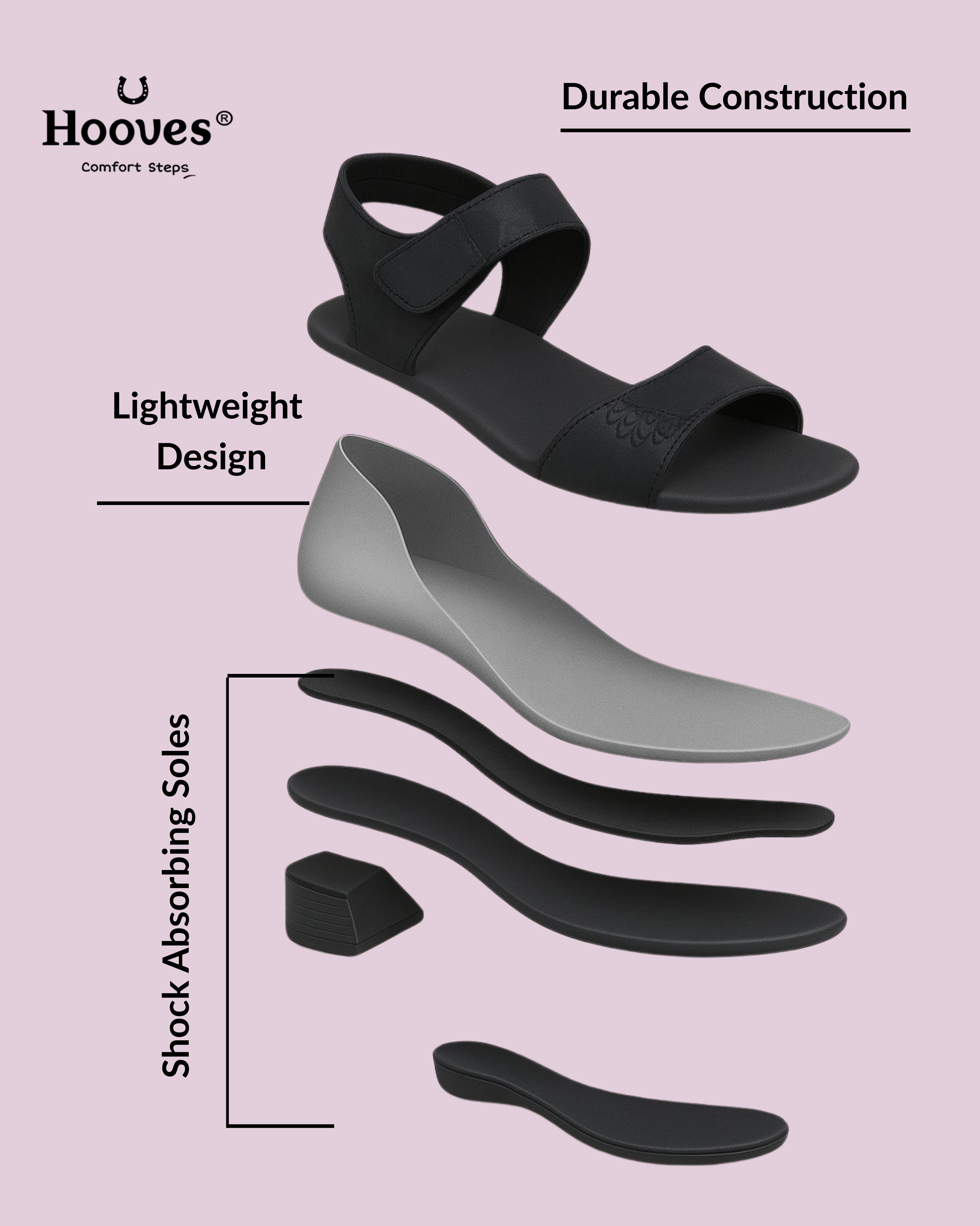 Hooves Footwear Features